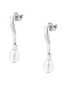 Morellato Orecchini pendente in argento con perla d'acqua dolce Perla SXU47 donna