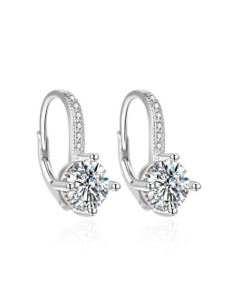 Agato Orecchini in argento scintillante con zirconi AGT-E222LW donna