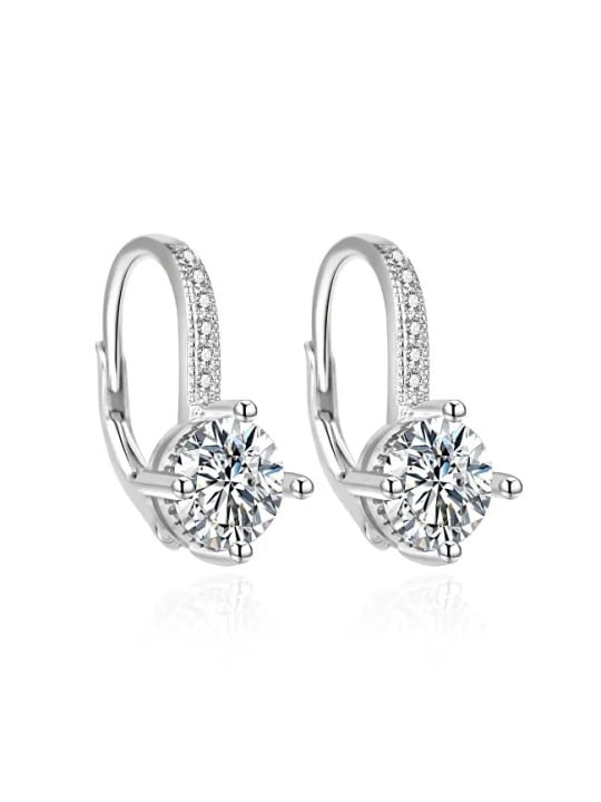 Agato Orecchini in argento scintillante con zirconi AGT-E222LW donna