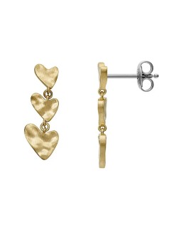 Ska Orecchinigen lunghi placcati oro Anja Hearts SKJ5011710 donna