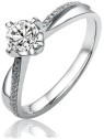 Silvego Anello di fidanzamento in argento SHZR302 - Diametro: 51 mm donna