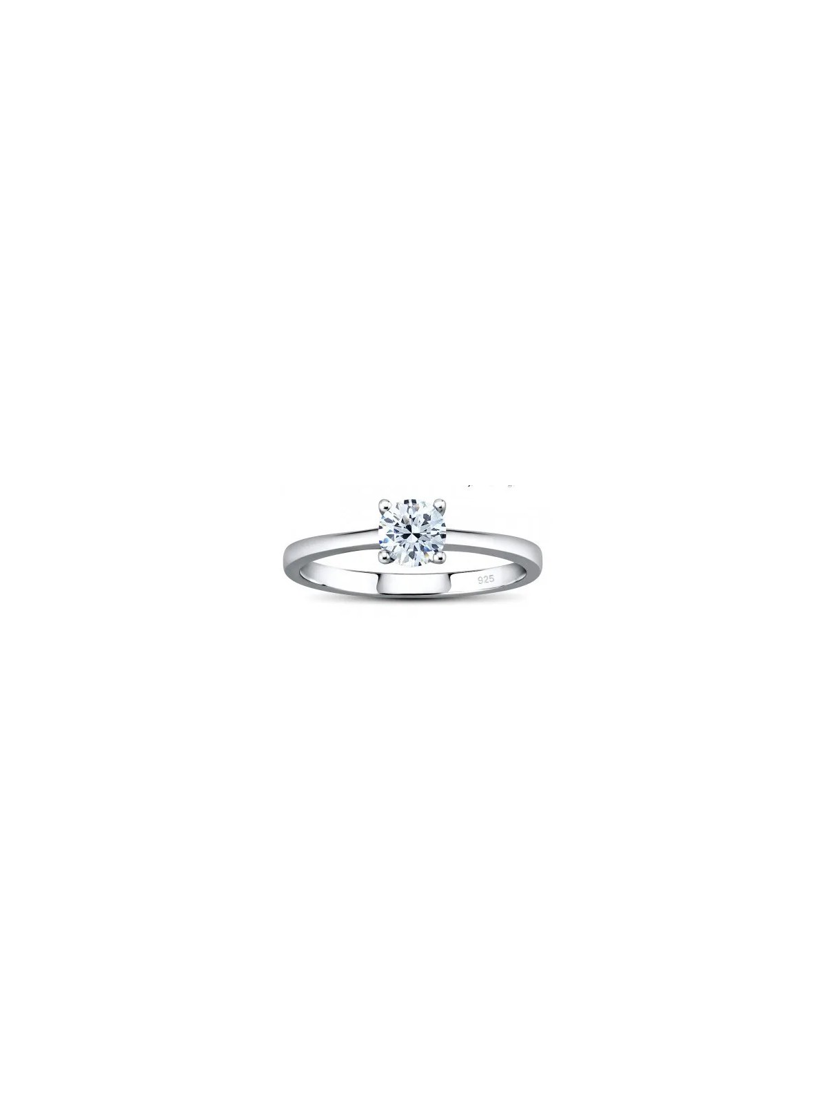 Silvego Anello in argento MADISON con Swarovski Zirconia JJJR2339sw - Diametro: 57 mm donna