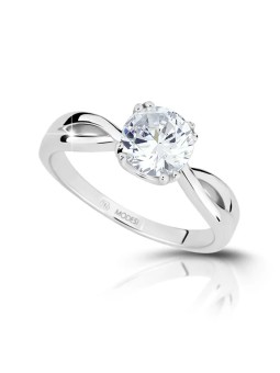 Modesi Anello di fidanzamento in argento JA17256CZ - Diametro: 57 mm donna