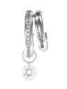 Guess Orecchino singolo di design Crazy Orecchini JUBE03294JWRHT donna