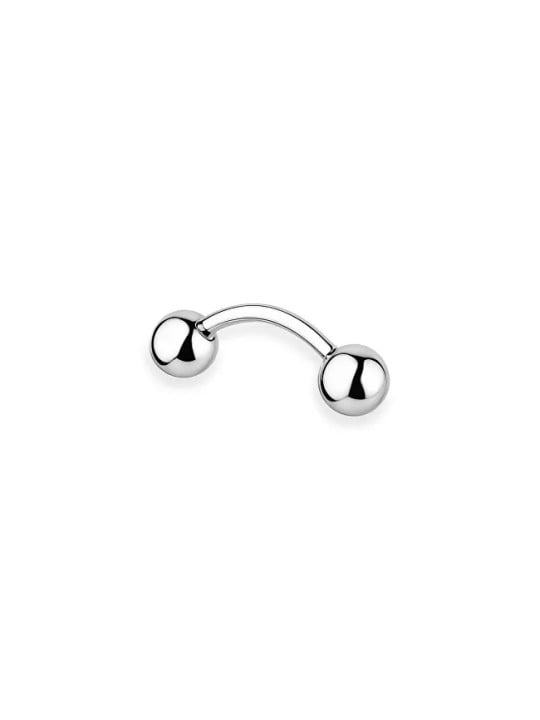 S'Agapõ Orecchino singolo piercing in acciaio Rogue SRG27 unisex