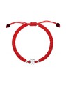 Evolution Group Braccialetto rosso della Kabbalah per buona fortuna 13001.3 donna
