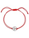 Bracciale Cabalistico rosso Evolution Group con albero della vita 13021.3 donna
