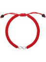 Evolution Group Bracciale Kabbalah Rosso Infinito 13002.3 donna