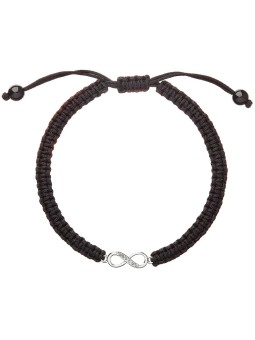 Evolution Group Bracciale Kabbalah Nero Infinito 13002.3 donna
