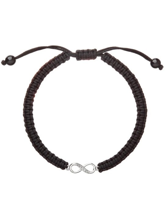 Evolution Group Bracciale Kabbalah Nero Infinito 13002.3 donna