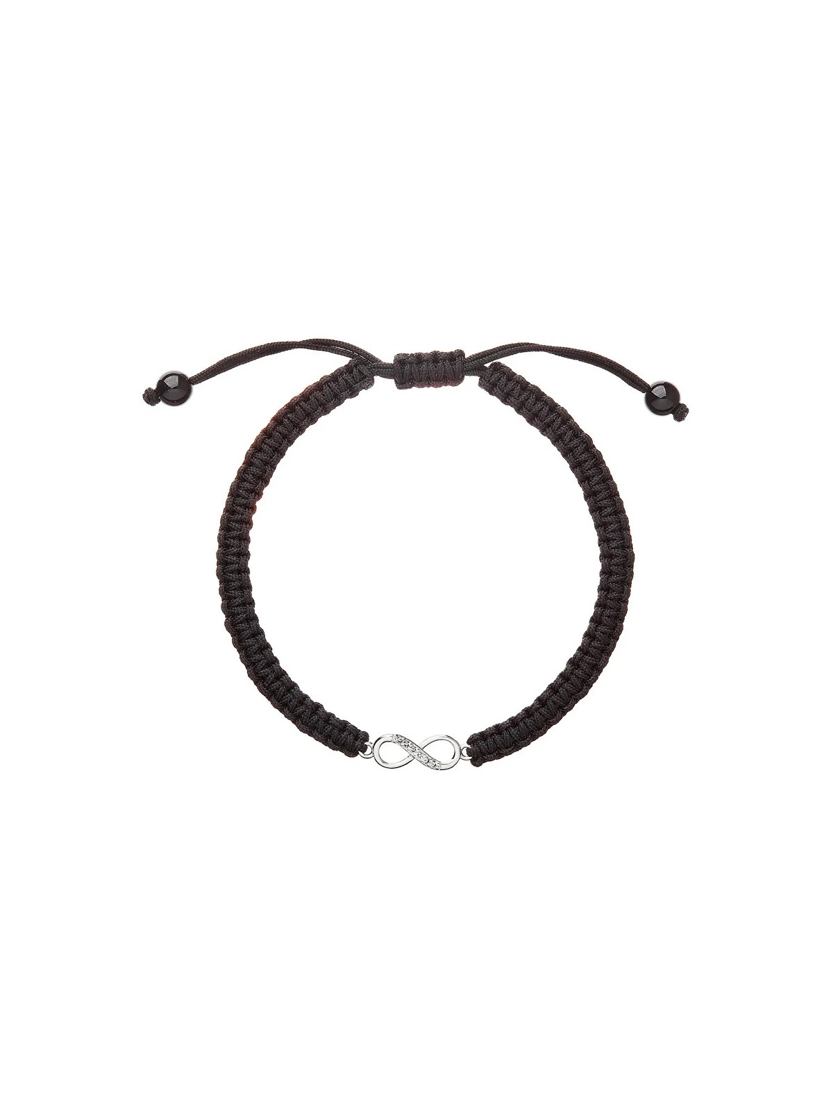 Evolution Group Bracciale Kabbalah Nero Infinito 13002.3 donna