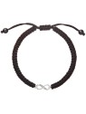 Evolution Group Bracciale Kabbalah Nero Infinito 13002.3 donna