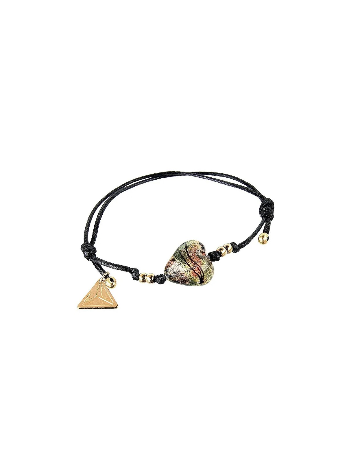 Lampglas Bracciale Mysterious Jungle Colors con oro 24 carati in perla Lampglas BLH13 donna