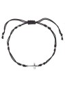 Evolution Group Bracciale Kabbalah nero con croce 13023.3 nero donna