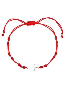 Evolution Group Bracciale cabala rosso con croce 13023.3 rosso donna