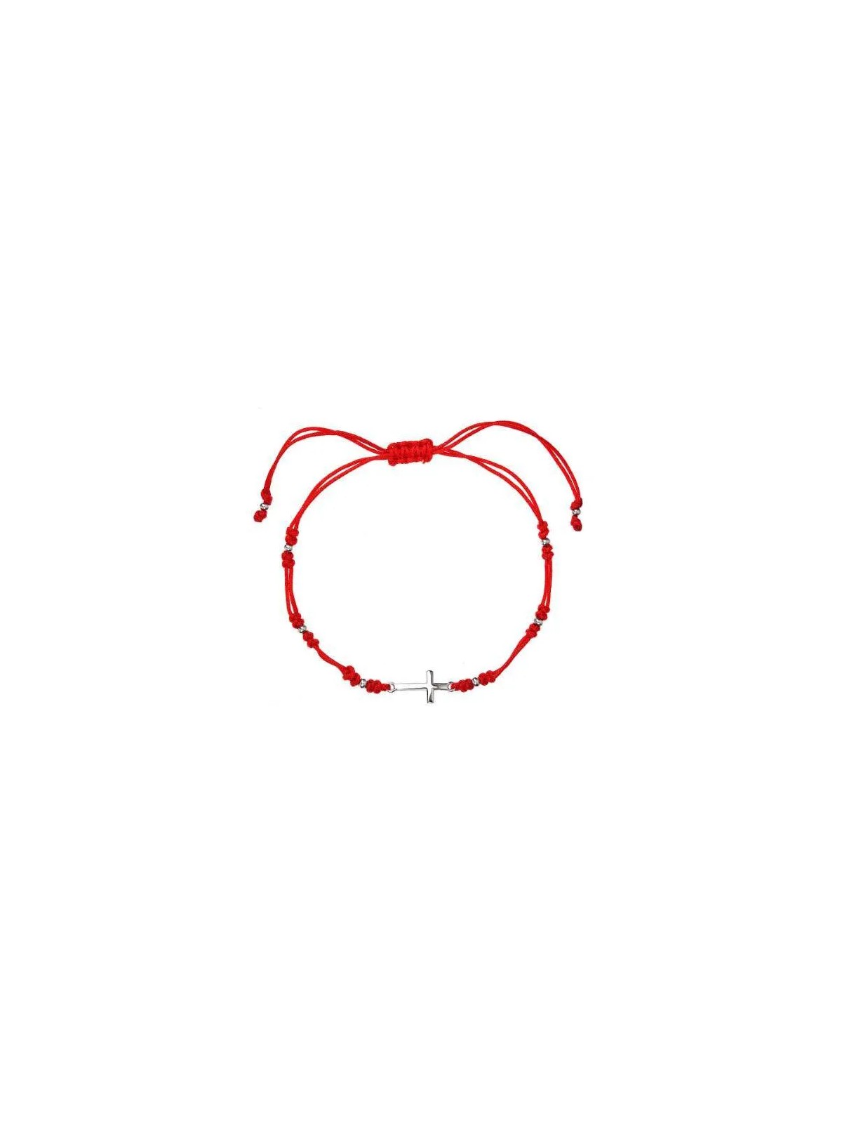Evolution Group Bracciale cabala rosso con croce 13023.3 rosso donna