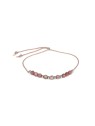 Agato Bracciale in corda con rodonite HE27R3S-LP donna