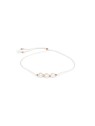 Bracciale Agato Bellissimo corda con perla HE03R3RG-WH donna