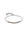 Agato Bracciale in cordino con perle di granato HE21R3G-BK da donna