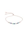 Agato Bracciale in corda di amazonite, ametista e angelite HE24R3RG-LP donna