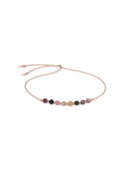 Agato Bracciale in cordino di tormalina melone HE30R3RG-LP donna