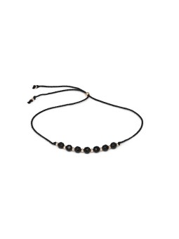 Agato Bracciale in cordino con perle di onice HE32R3RG-BK donna