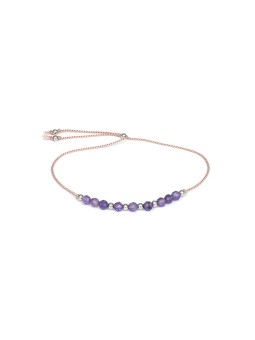 Agato Bracciale in corda di ametista HE33R3S-LP donna