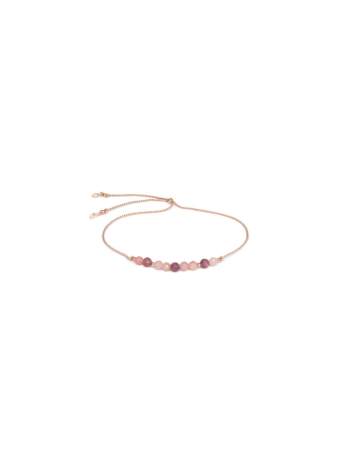 Agato Bracciale in cordino con angelite e tormalina HE48R3RG-LP donna