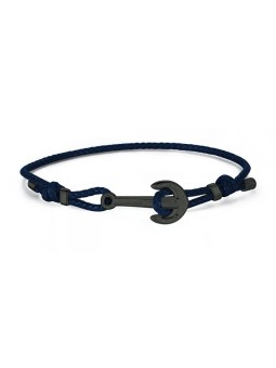 S'Agapõ Elegante bracciale kabala con ancora Anchor SOR14 uomo