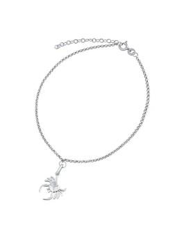 Silvego Catena per gamba in argento Cancer ZT15081104VSW donna
