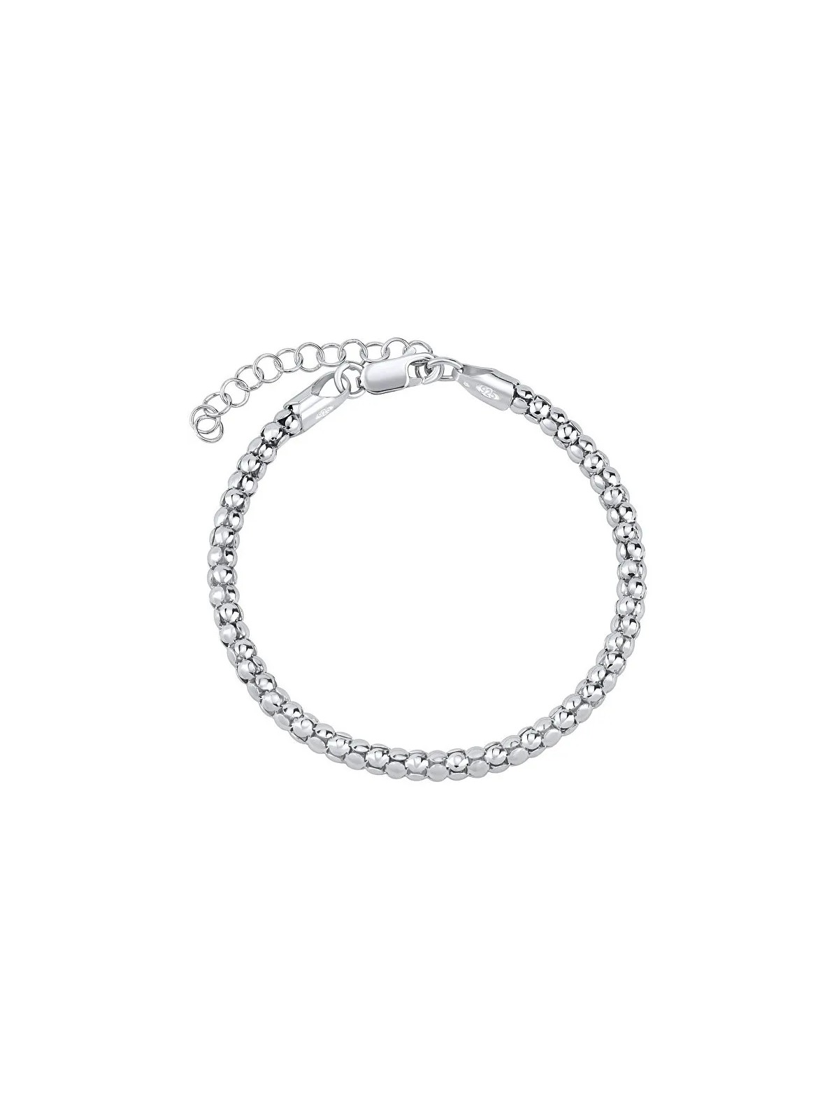 Silvego Catena da gamba in argento Popcorn TTT3000NHB donna