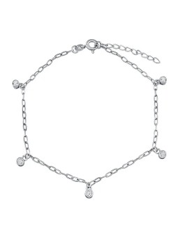 Silvego Catena in argento per gamba Samantha con Brilliance Zirconia ZT1A36751A donna