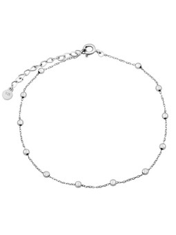 Silvego Catena per piedi Vanda in argento con palline ZT180398A donna