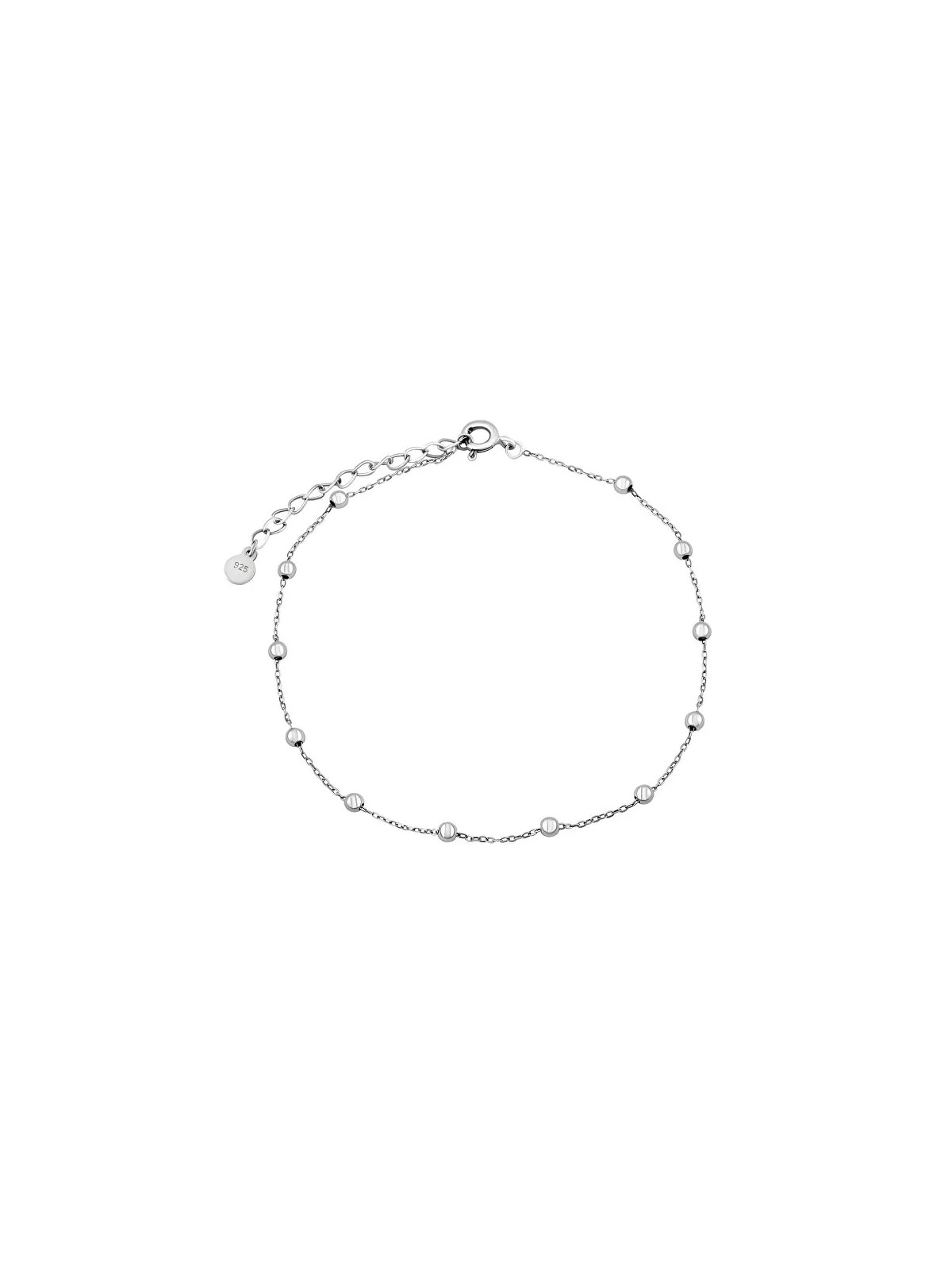 Silvego Catena per piedi Vanda in argento con palline ZT180398A donna