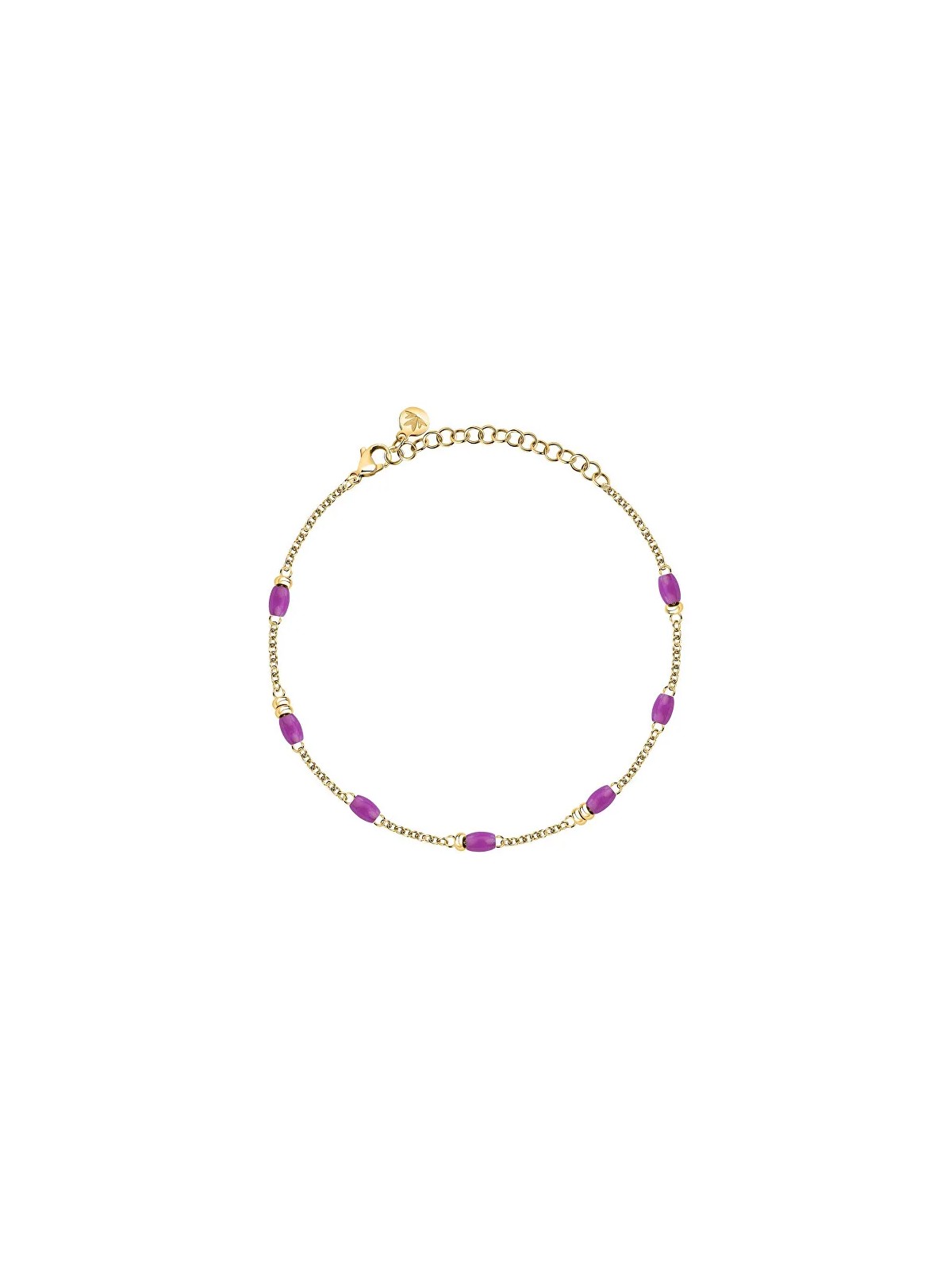 Morellato Colori SAXQ20 catena per gamba placcata oro con perline donna