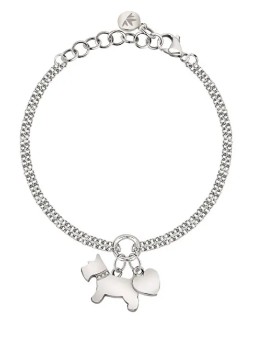 Morellato Bracciale doppio in acciaio Dog&Heart Mascotte SAVL14 donna