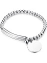 Troli Elegante bracciale in acciaio KBS-451-SIL donna