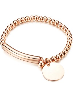 Troli Elegante bracciale in bronzo KBS-451-RG donna