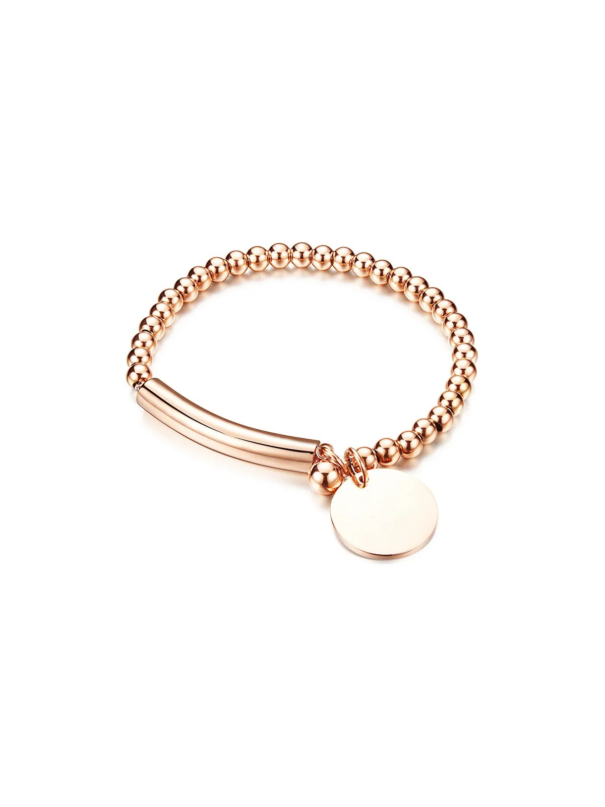 Troli Elegante bracciale in bronzo KBS-451-RG donna