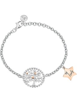 Morellato Bracciale in acciaio Albero della Vita Verde Talismani SAQE14 donna