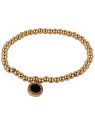 Troli Bracciale placcato oro con pendente bifacciale da donna