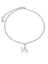 Silvego Bracciale in argento con ciondolo Cavallo Origami ZTJL73512VSW donna