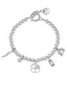 Brosway Bracciale in perline d'acciaio per il Chakra della fortuna BHKB114 donna