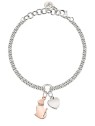 Morellato Bracciale bicolore affascinante Cat&Heart Mascotte SAVL11 donna
