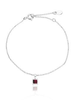 Beneto Exclusive Bracciale in argento pregiato con granato GRAAGB4/20 donna