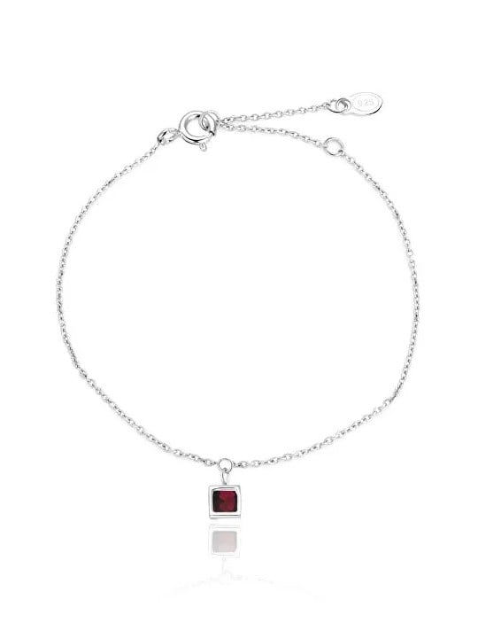 Beneto Exclusive Bracciale in argento pregiato con granato GRAAGB4/20 donna