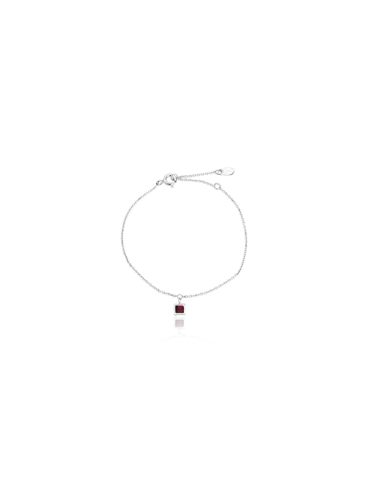 Beneto Exclusive Bracciale in argento pregiato con granato GRAAGB4/20 donna