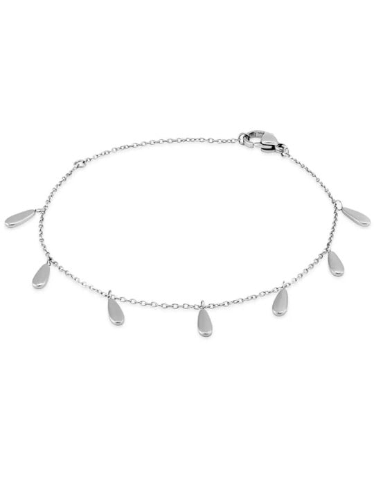 Troli Elegante bracciale in acciaio con gocce VSB0152S donna