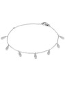 Troli Elegante bracciale in acciaio con gocce VSB0152S donna