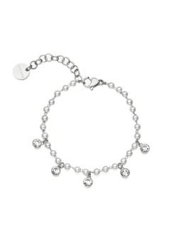 Brosway Bracciale in acciaio con perline Chant BAH87 donna